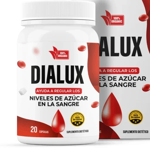Frasco Dialux 20 cápsulas — Berberina, Canela, Nopal, Gymnema sylvestre, Moringa y Fenogreco para apoyo de niveles saludables de glucosa en Guatemala