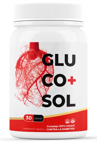 Frasco Glucosol 30 cápsulas — Melón Amargo, Banaba, Hoja de Morera, Inulina de Agave, Biotina y Magnesio para apoyo de glucosa saludable en Guatemala