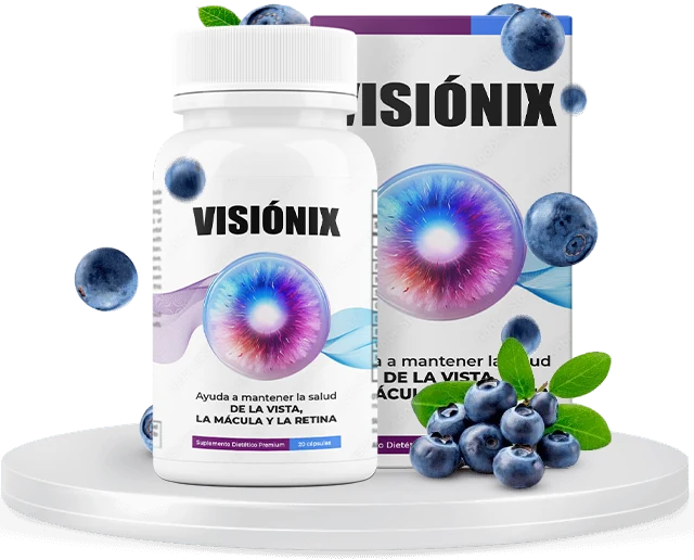 Frasco Visionix 30 cápsulas — Luteína, Zeaxantina, Astaxantina, Mirtilo, Vitamina A y Zinc para apoyo de la visión en Guatemala